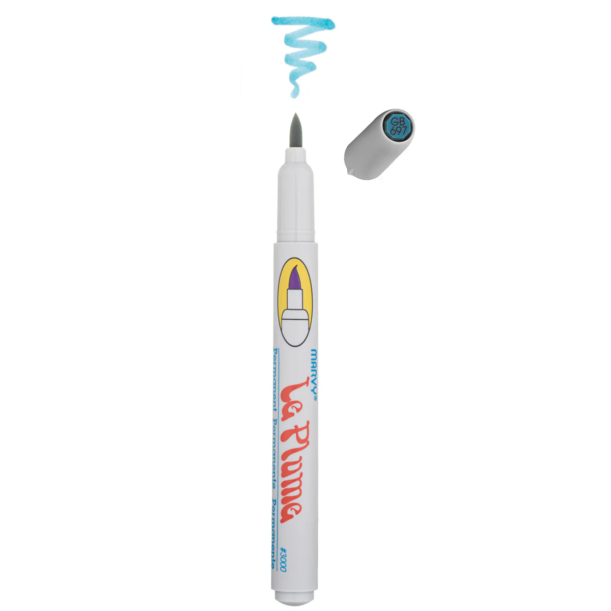 LE PLUME PERMANENT MARKERS - BLUES - Image 13