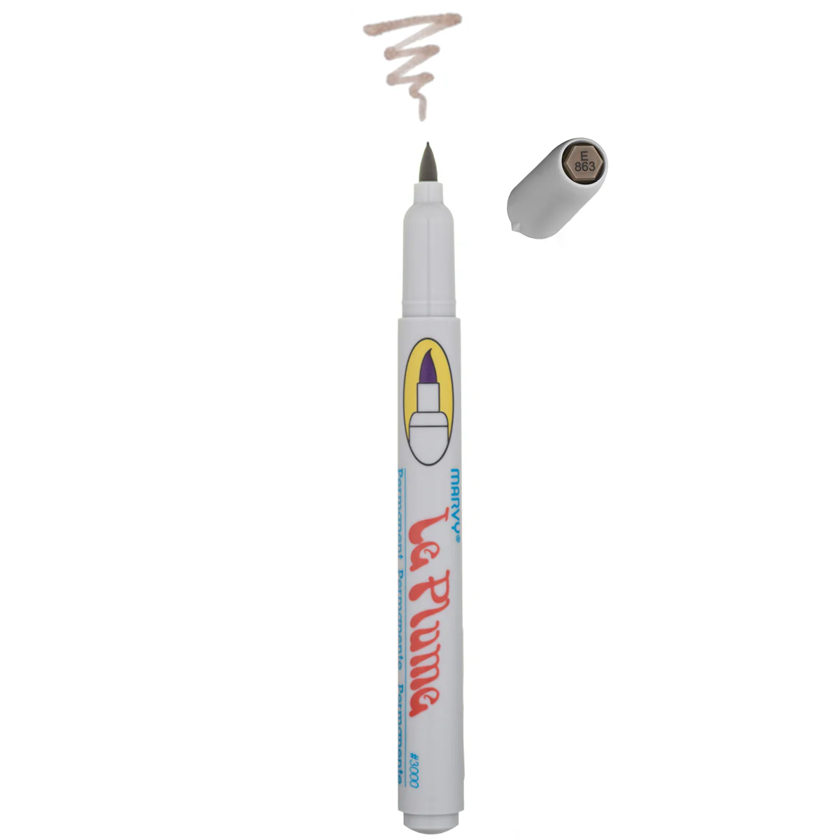 LE PLUME PERMANENT MARKERS - BROWNS - Image 10