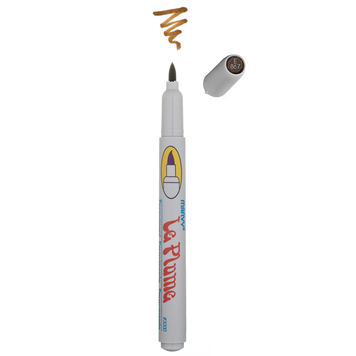 LE PLUME PERMANENT MARKERS - BROWNS - Image 14