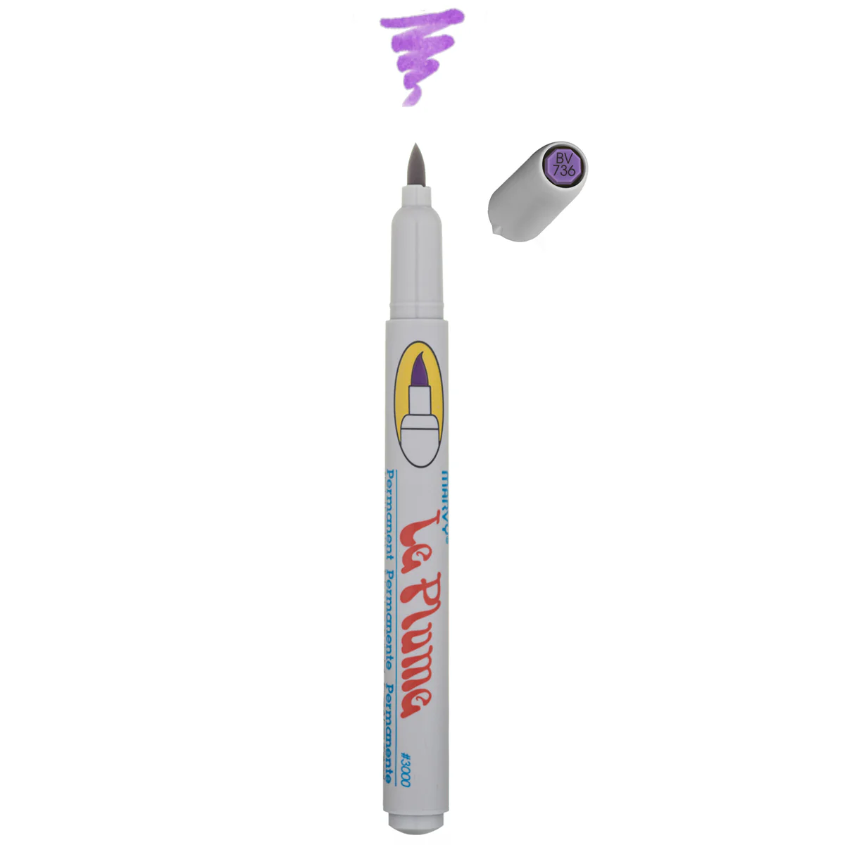 LE PLUME PERMANENT MARKERS - PURPLES - Image 5