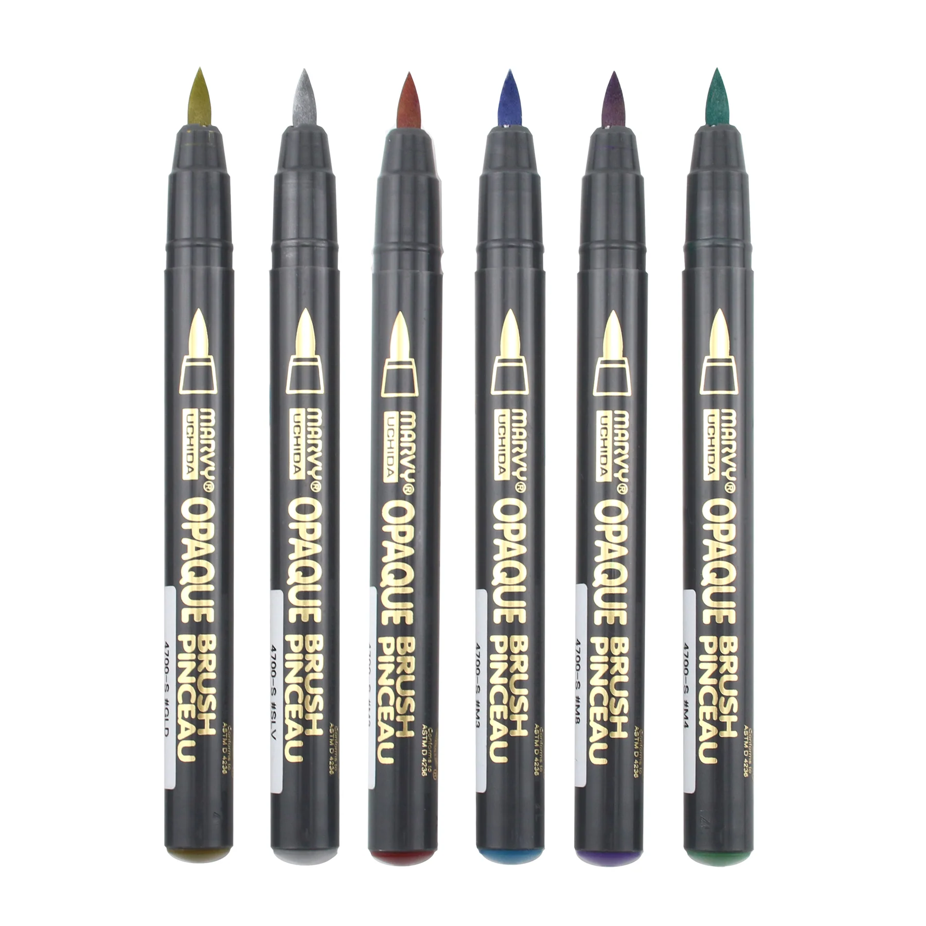 MARVY UCHIDA OPAQUE BRUSH 6 PIECE SET - Image 11
